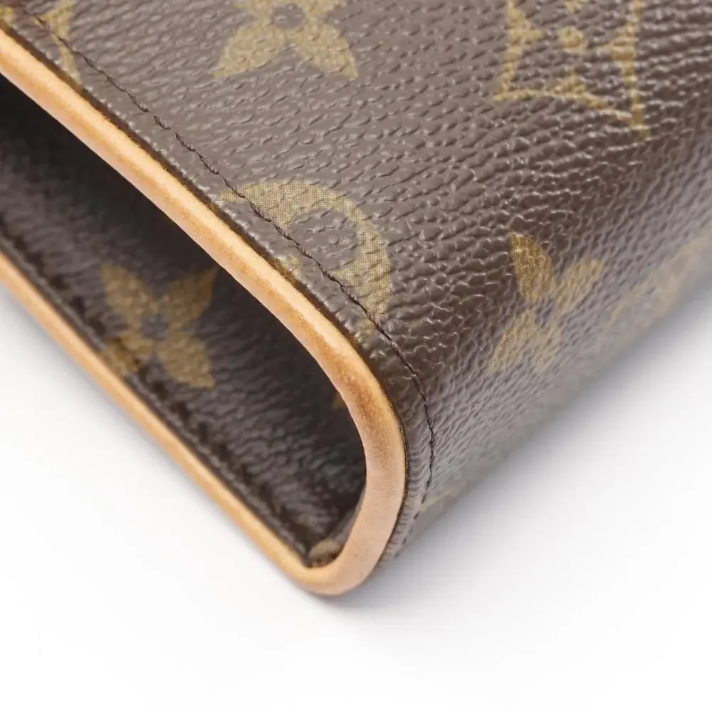 LOUIS VUITTON Brown Monogram Leather Pochette Fanny Pack - Picture 7 of 11